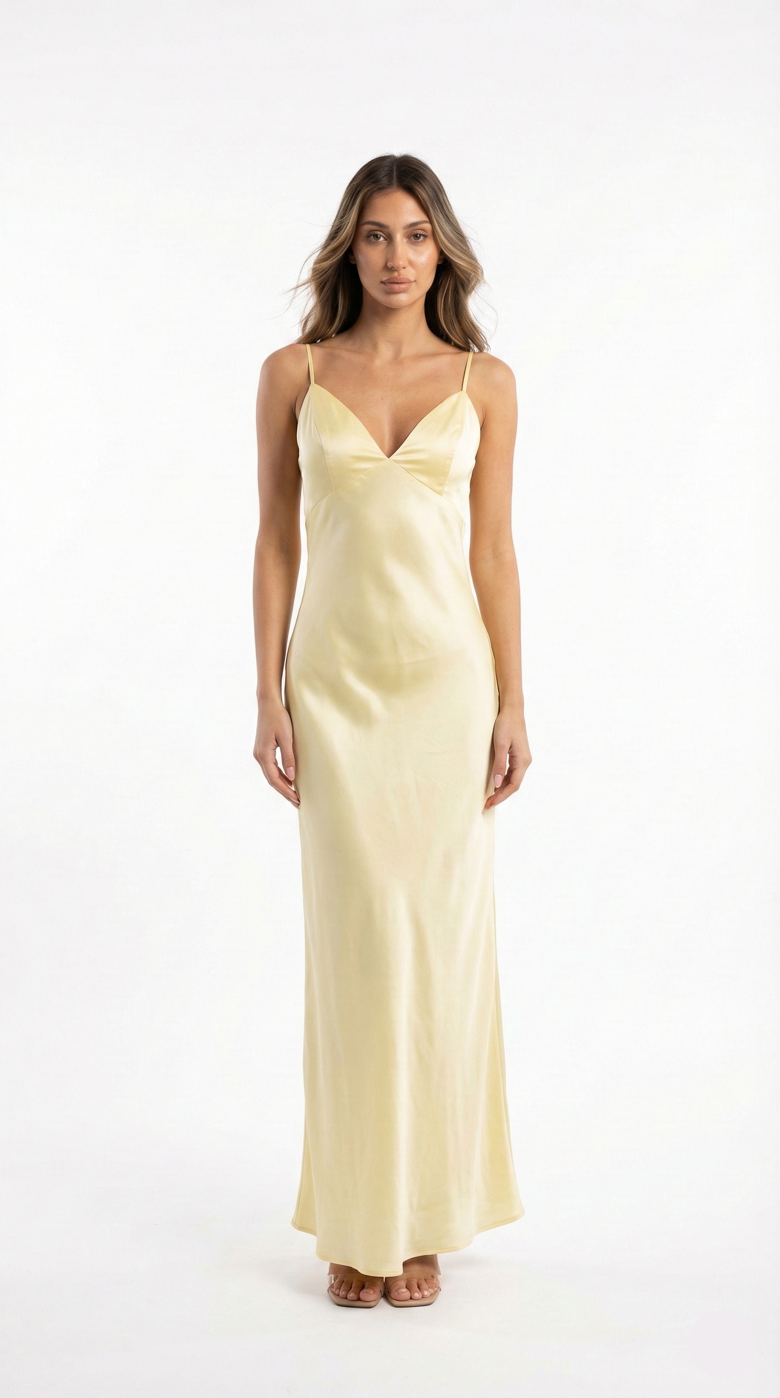 lumiere maxi dress Lumire maxi dress covered in sequins XS / 2 / Silver