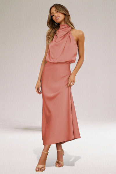 Elegant Satin Evening Dress | LouLou Couture