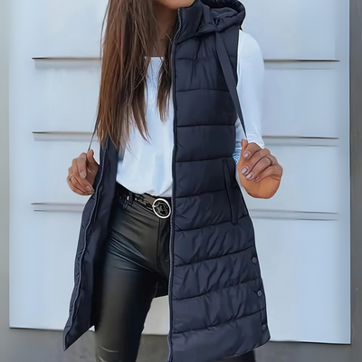 Casual Sleeveless Puffer Vest | LouLou Couture
