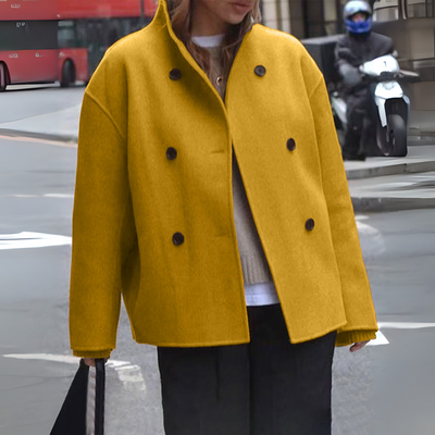 Cozy Long Sleeve Coat | LouLou Couture