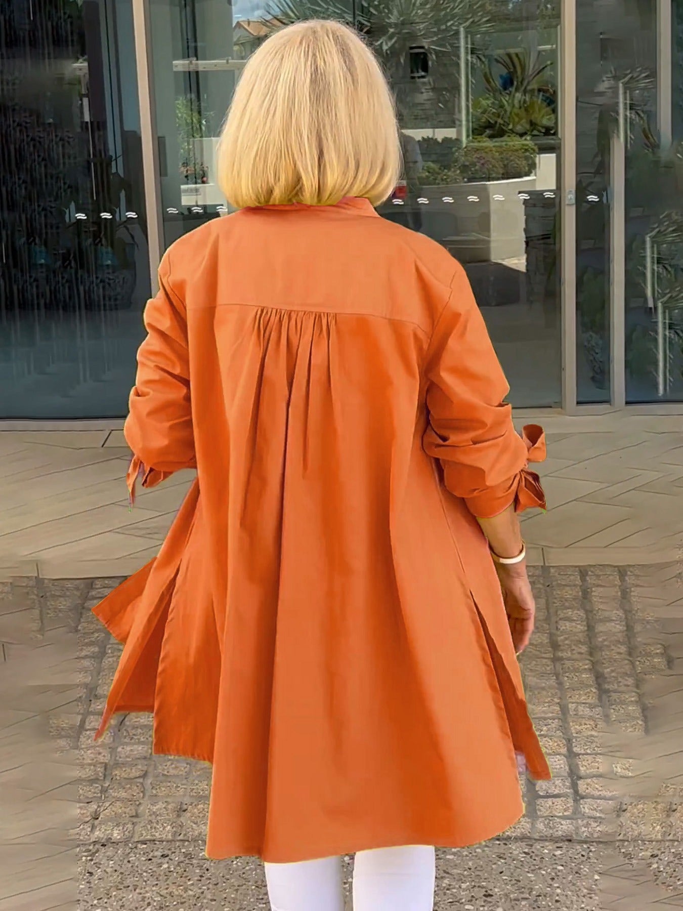 Classy Long Shirt Jacket | LouLou Couture