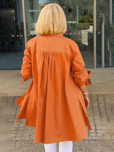 Classy Long Shirt Jacket | LouLou Couture