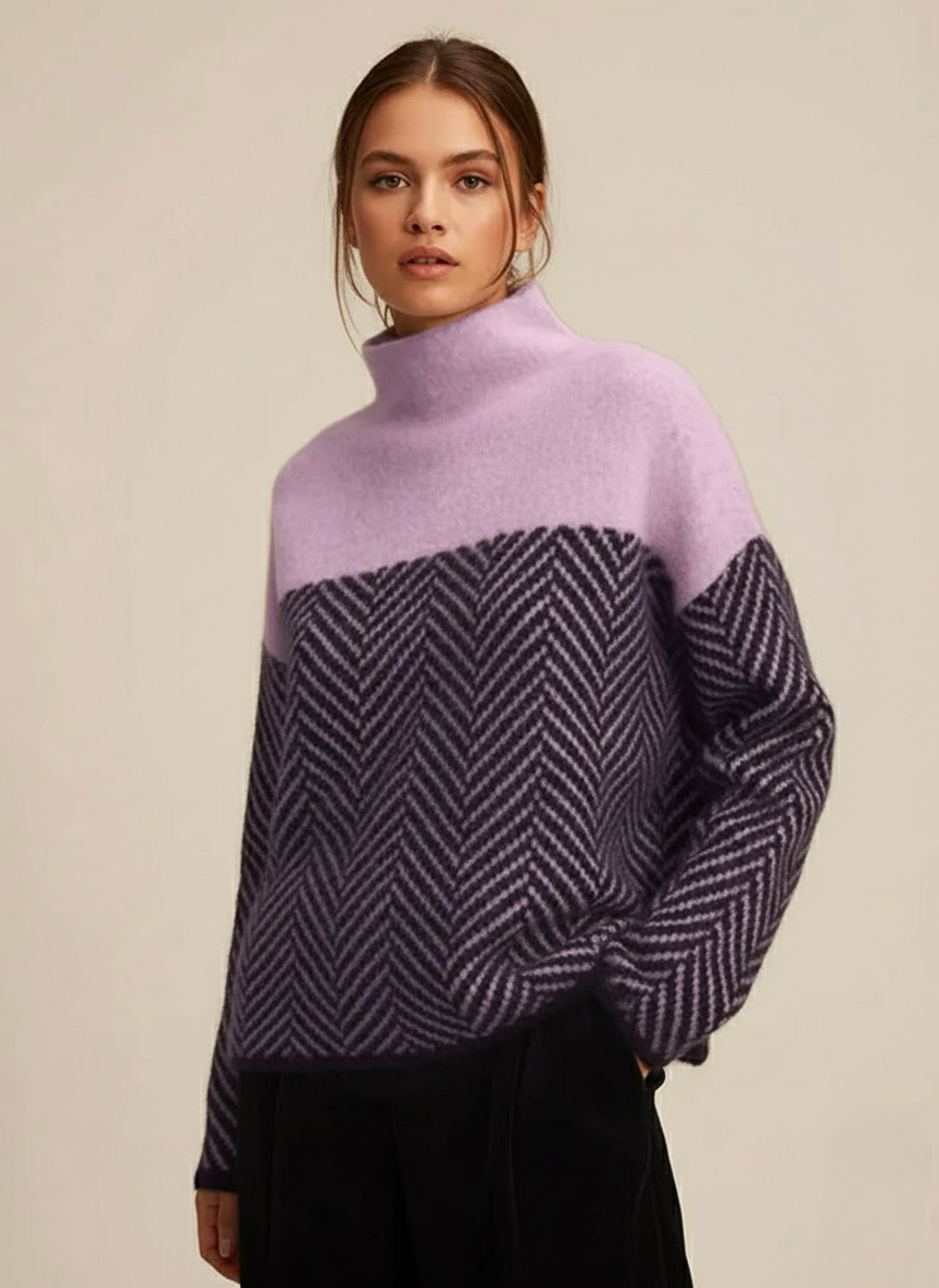 Elegant Cotton Turtleneck | LouLou Couture