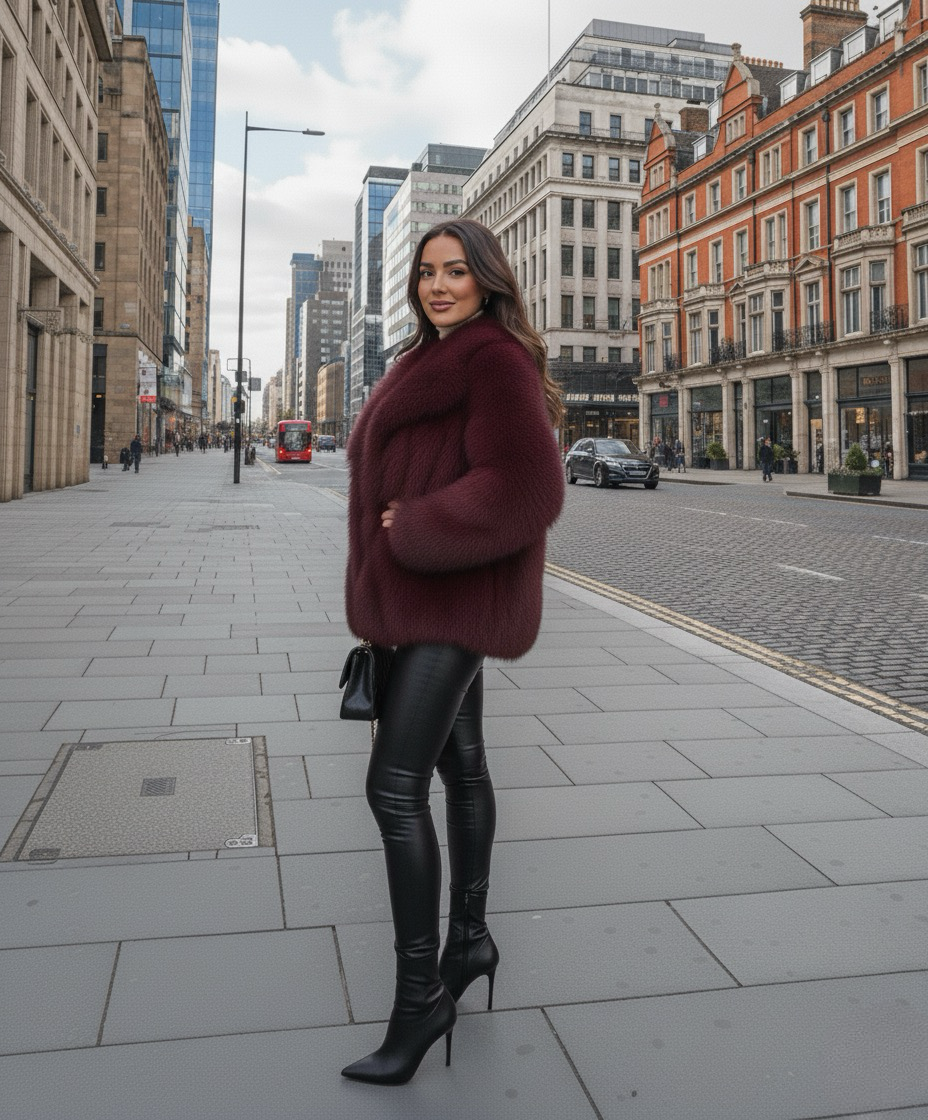 Red Wine Jacket | LouLou Couture