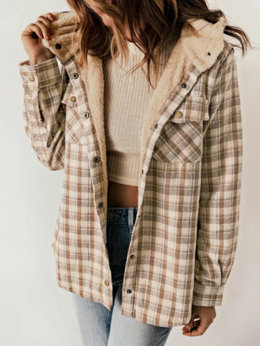 Chic Plaid Jacket | LouLou Couture