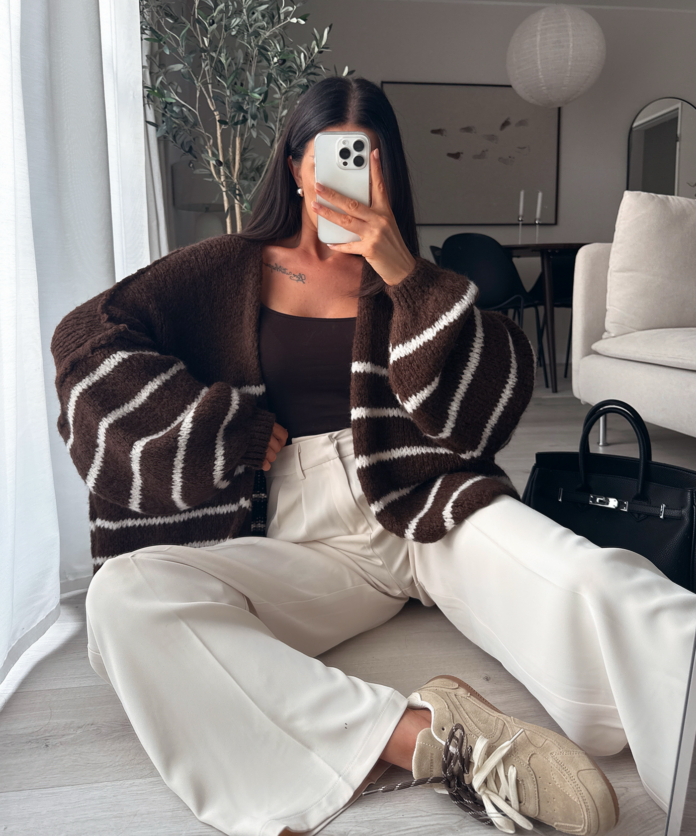 Serenity Striped Cardigan | LouLou Couture