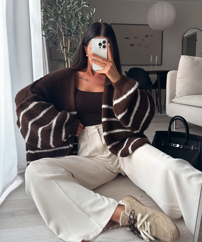 Serenity Striped Cardigan | LouLou Couture