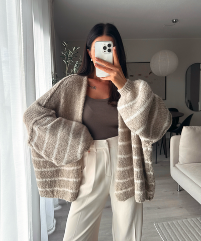 Claire Stripe Cardigan | LouLou Couture