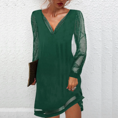 Lace Sleeve Dress | LouLou Couture