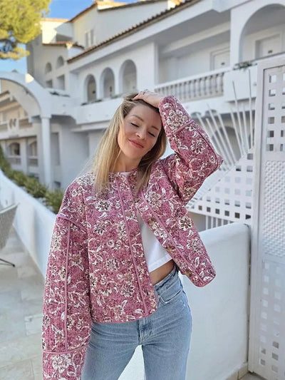 Trendy Printed Jacket | LouLou Couture