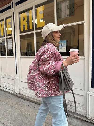 Trendy Printed Jacket | LouLou Couture