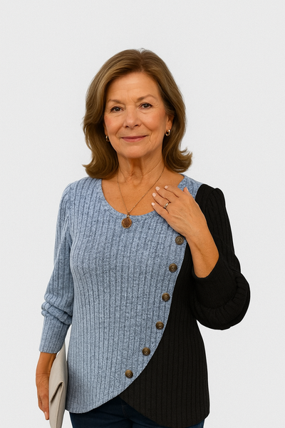 Kaia Casual Knit Longsleeve | LouLou Couture