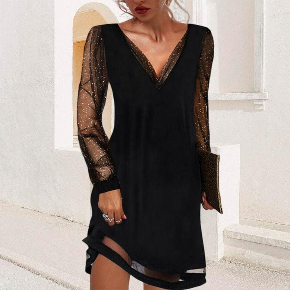 Lace Sleeve Dress | LouLou Couture