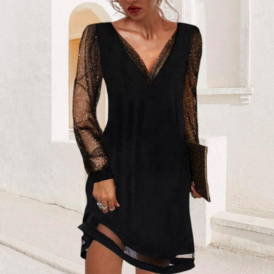 Lace Sleeve Dress | LouLou Couture