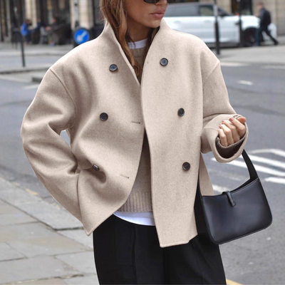 Cozy Long Sleeve Coat | LouLou Couture