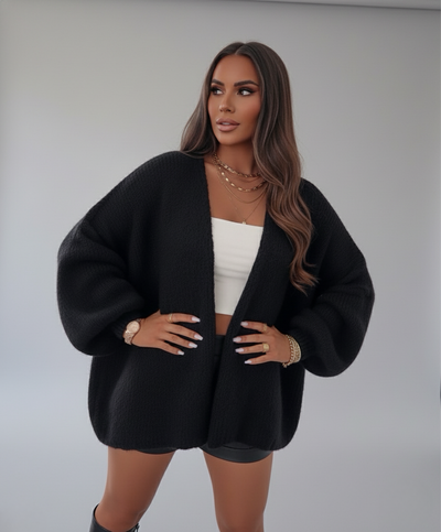 The Jet Black Cardigan | LouLou Couture