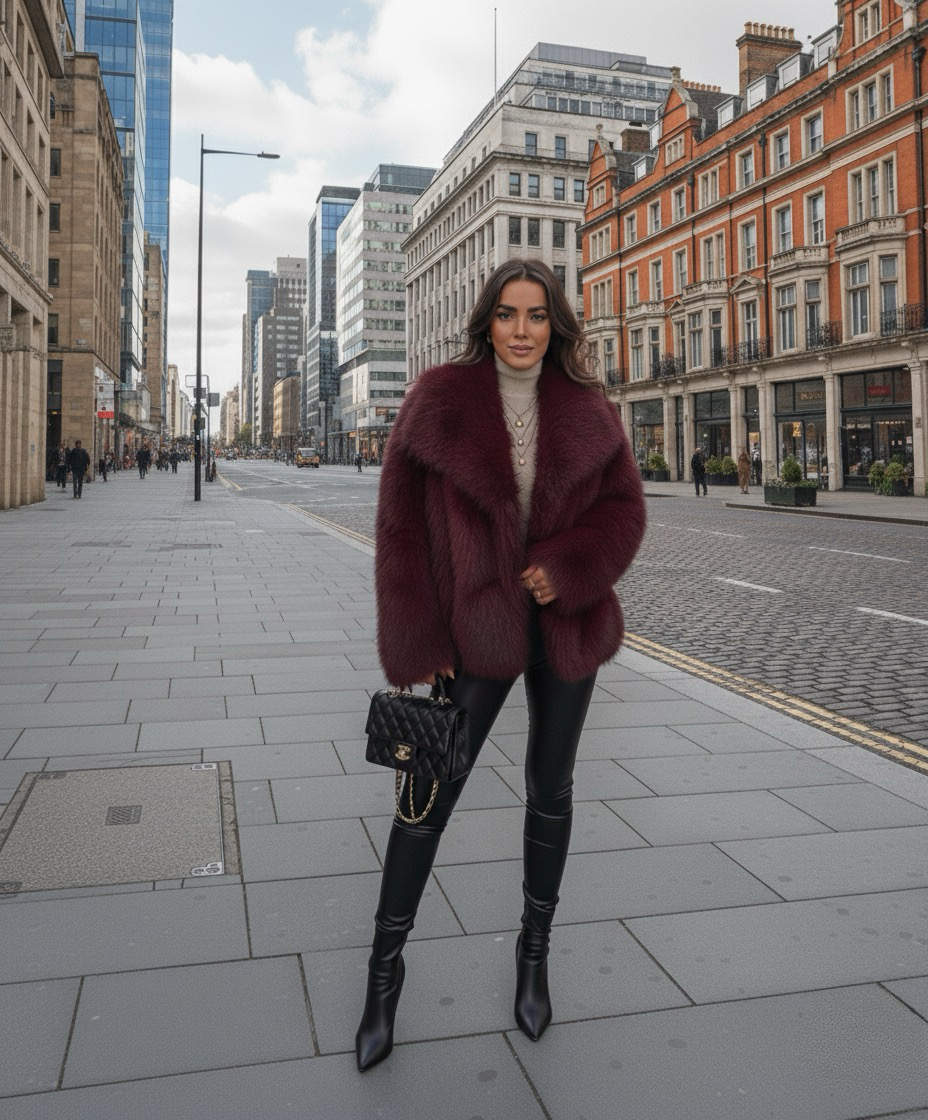 Red Wine Jacket | LouLou Couture