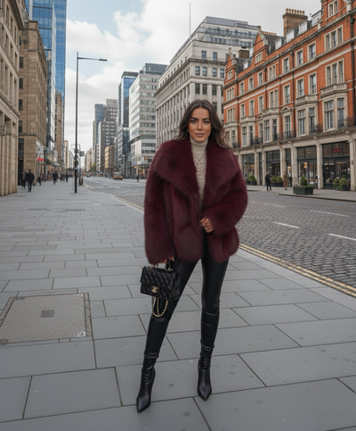 Red Wine Jacket | LouLou Couture