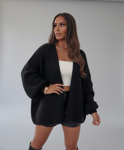 The Jet Black Cardigan | LouLou Couture