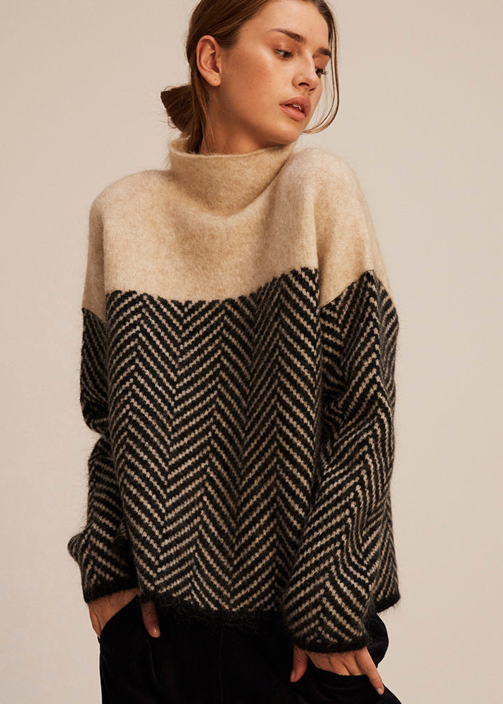 Elegant Cotton Turtleneck | LouLou Couture