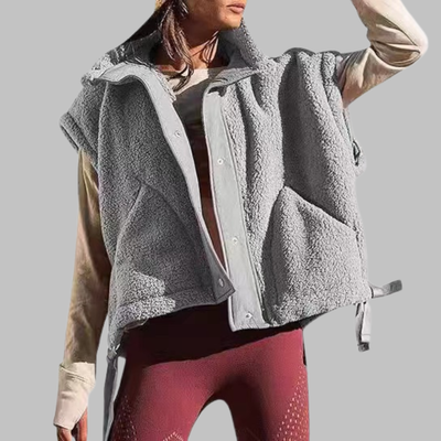 Comfy Warm Fleece Sleeveless Vest | LouLou Couture