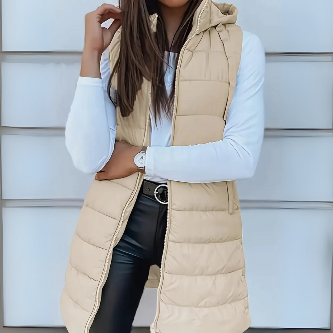 Casual Sleeveless Puffer Vest | LouLou Couture