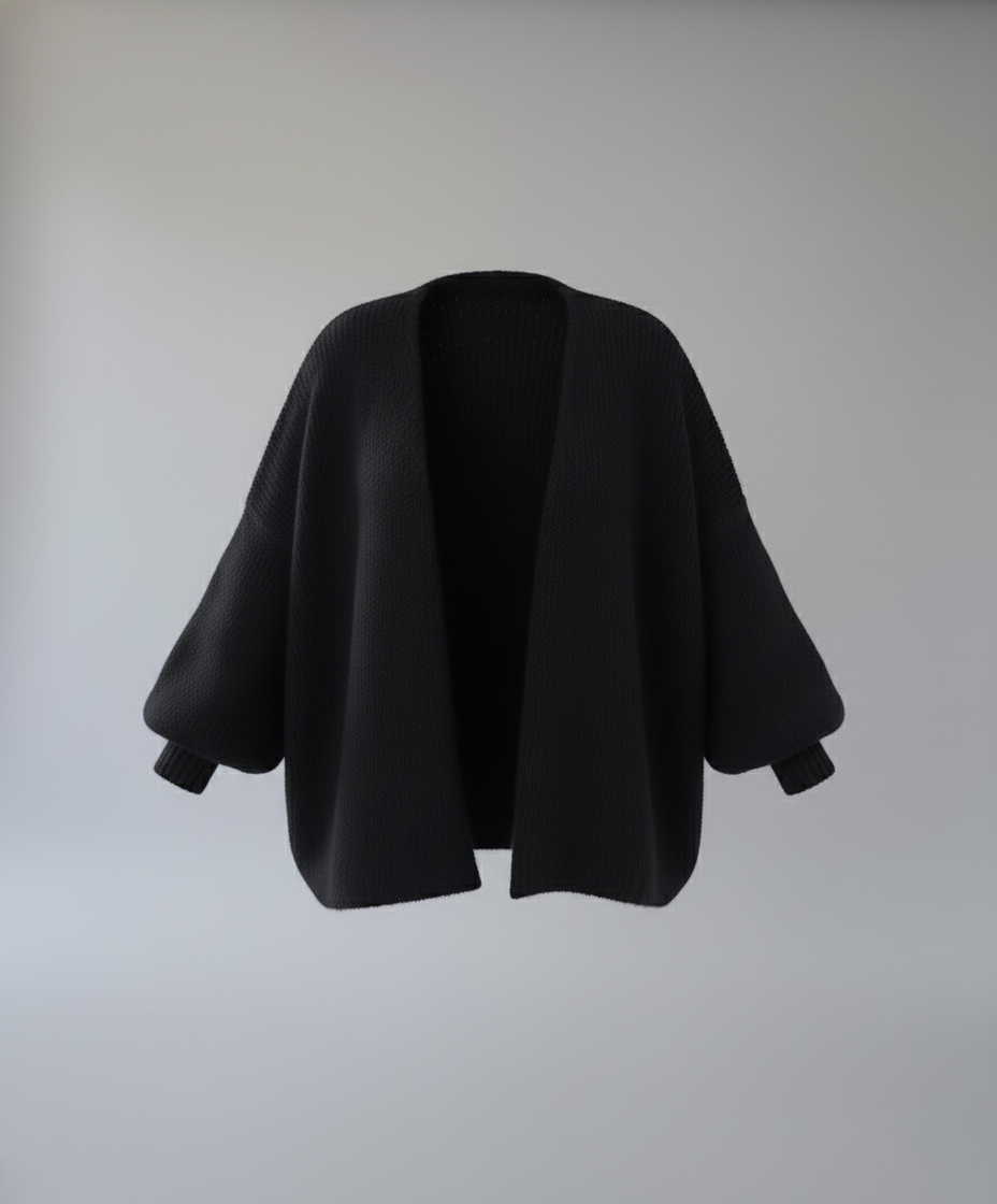 The Jet Black Cardigan | LouLou Couture