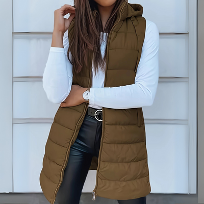 Casual Sleeveless Puffer Vest | LouLou Couture