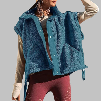 Comfy Warm Fleece Sleeveless Vest | LouLou Couture