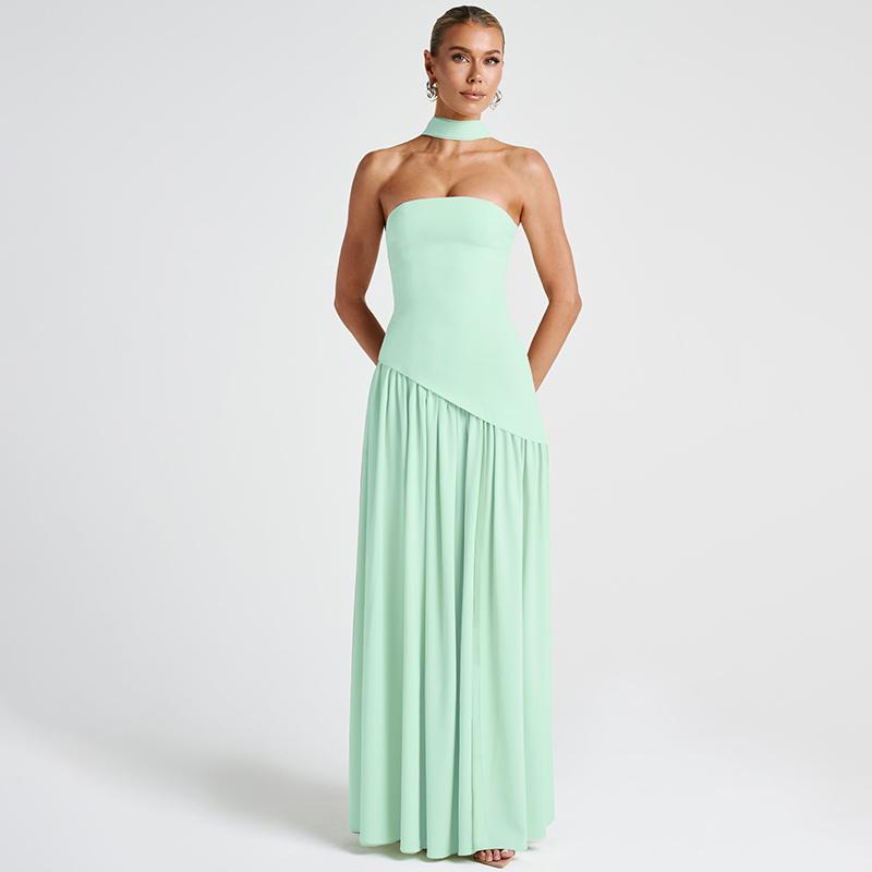Elegant Sleeveless Bodycon Maxi Party Dress | LouLou Couture