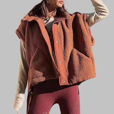Comfy Warm Fleece Sleeveless Vest | LouLou Couture