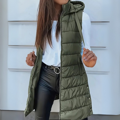 Casual Sleeveless Puffer Vest | LouLou Couture