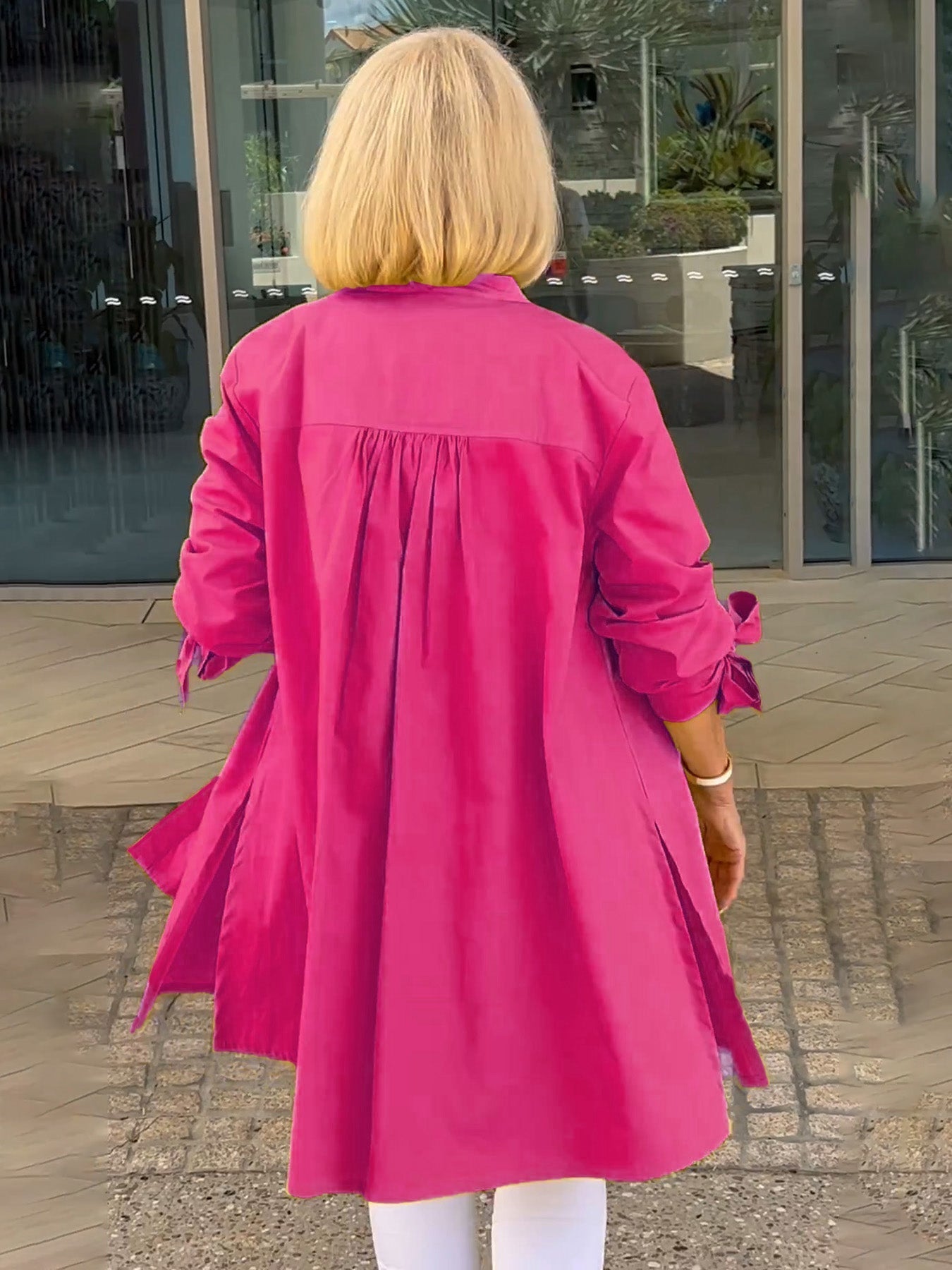 Classy Long Shirt Jacket | LouLou Couture