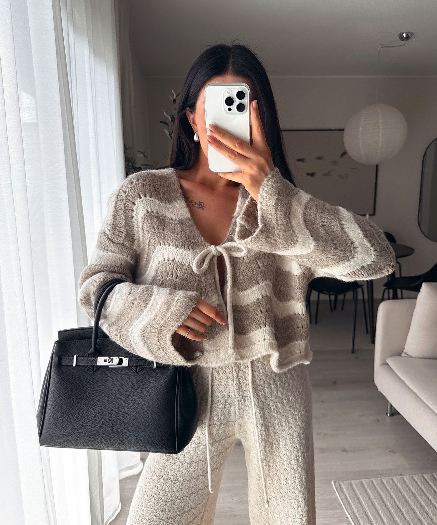 Strickhose Lilya Uni Beige