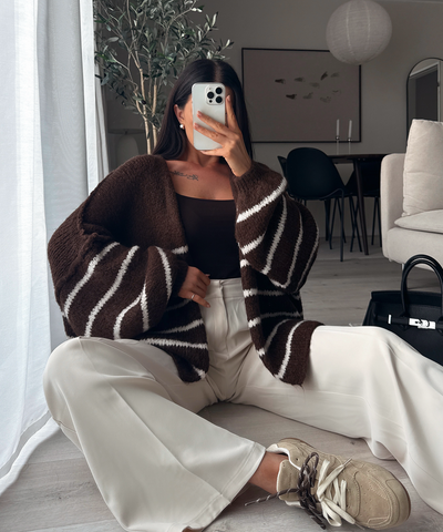 Serenity Striped Cardigan | LouLou Couture