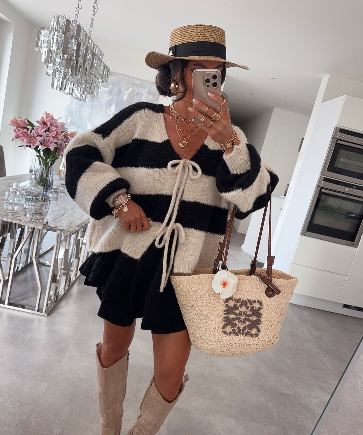 Bold Stripe Cardigan | LouLou Couture