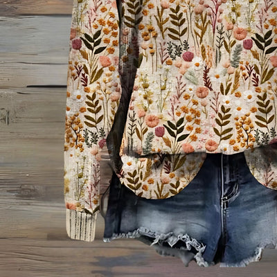 Nova Comfortable Floral Sweater | LouLou Couture