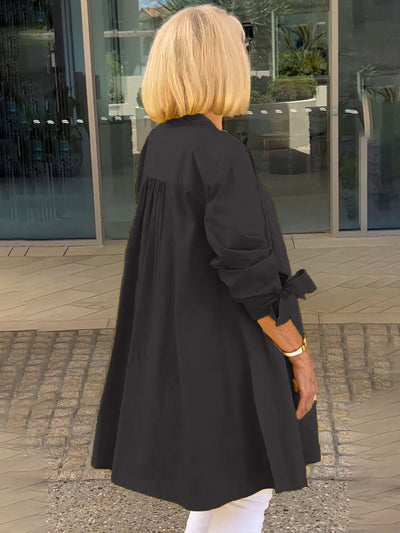 Classy Long Shirt Jacket | LouLou Couture