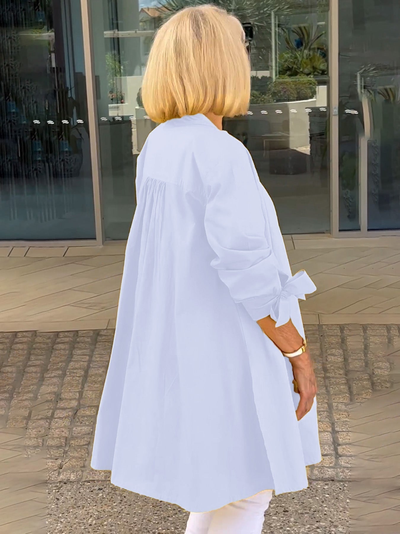 Classy Long Shirt Jacket | LouLou Couture