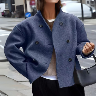 Cozy Long Sleeve Coat | LouLou Couture