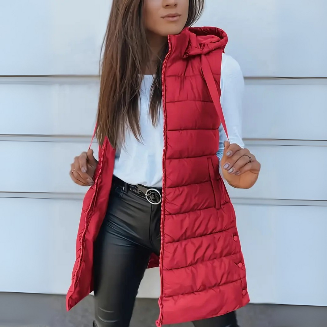 Casual Sleeveless Puffer Vest | LouLou Couture
