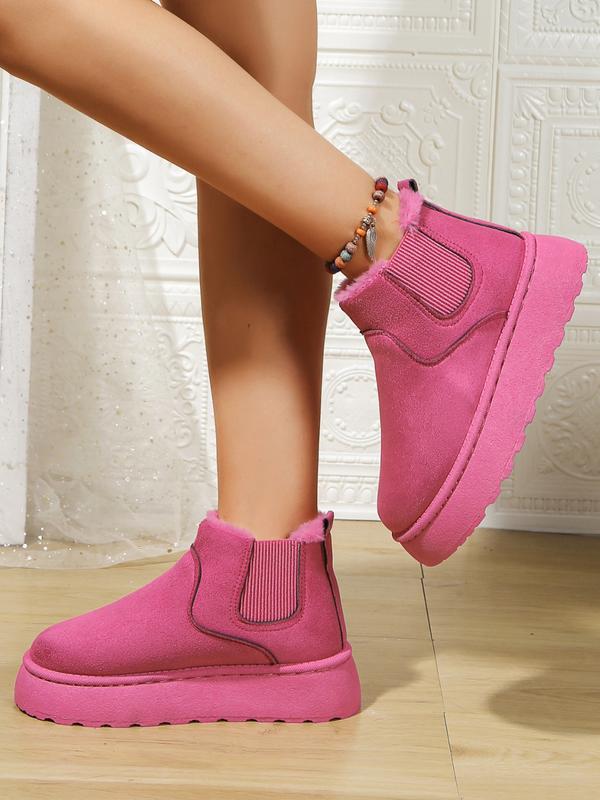 High-Top Warm Thick Sole Snow Boots for Women | LouLou Couture