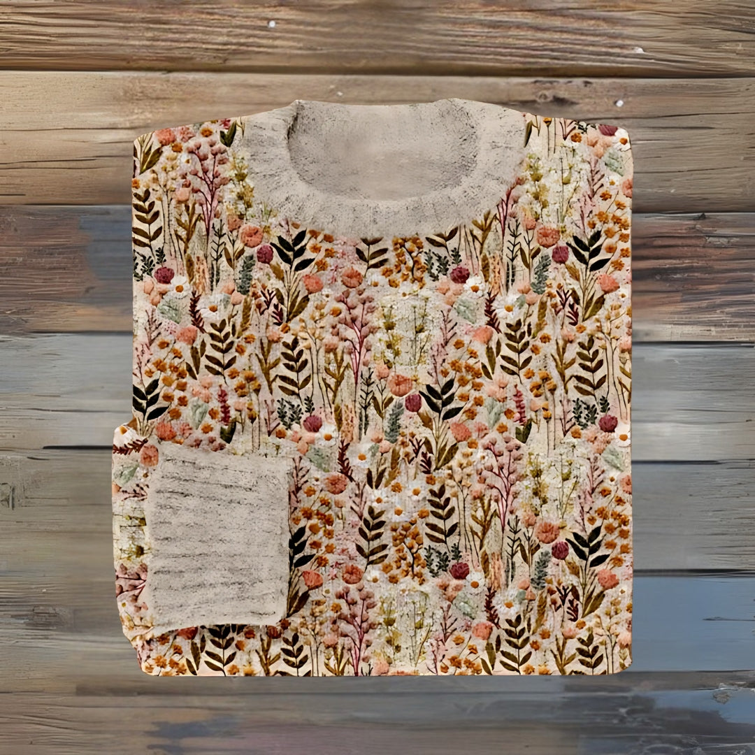 Nova Comfortable Floral Sweater | LouLou Couture