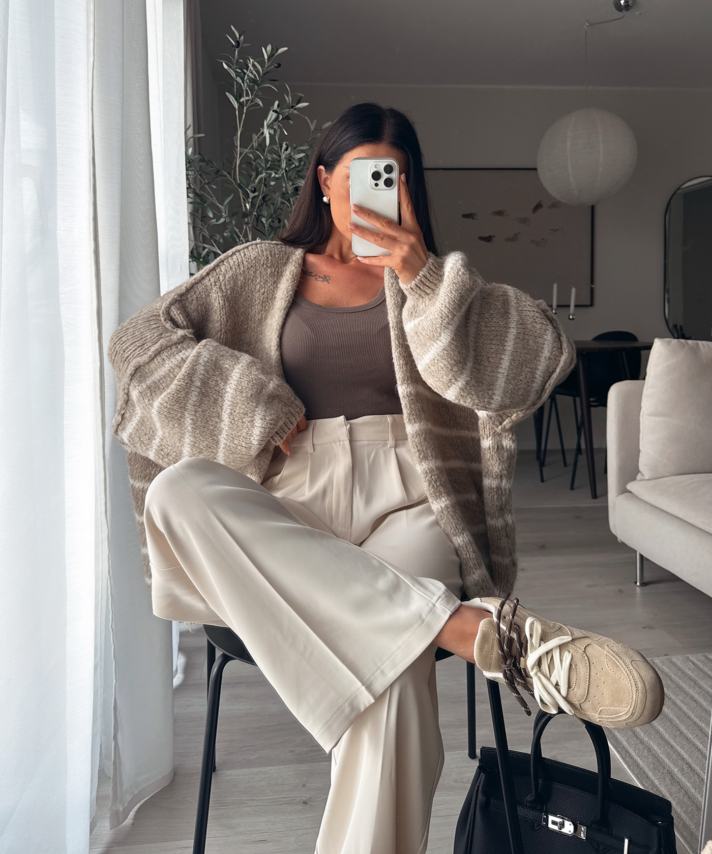 Claire Stripe Cardigan | LouLou Couture