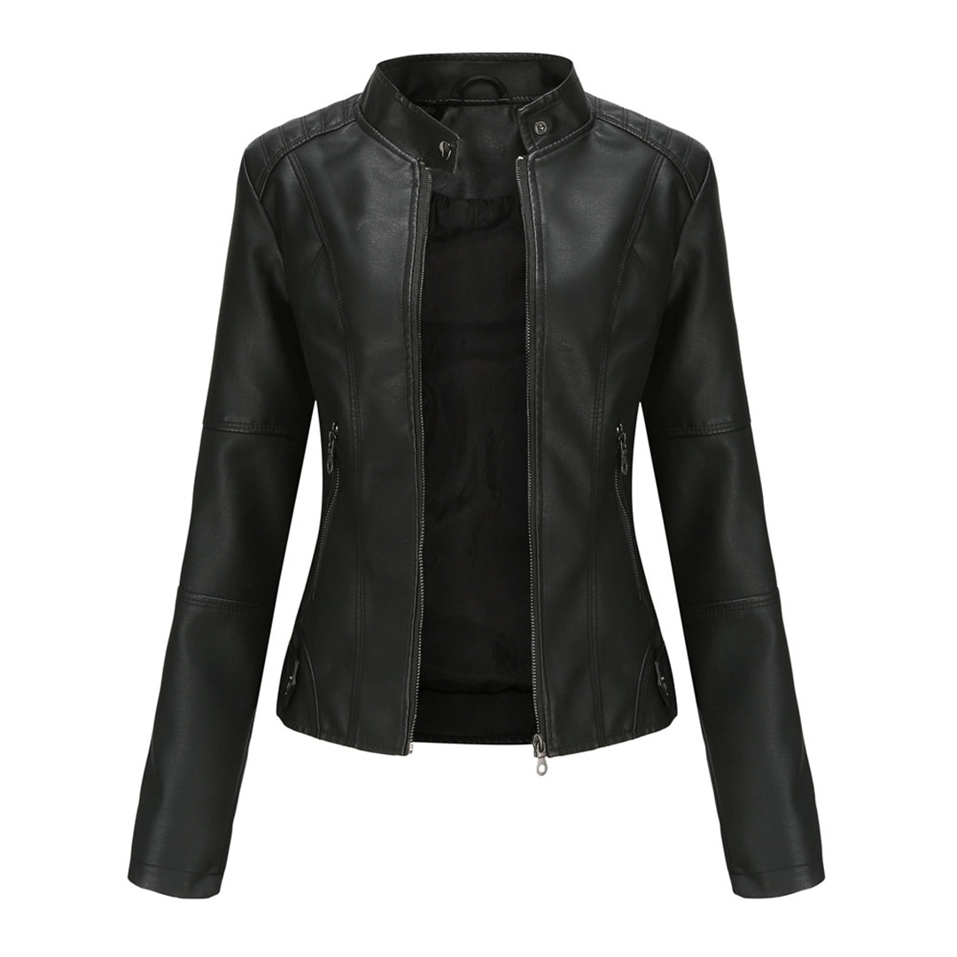 Sleek Zip-Up Jacket | LouLou Couture