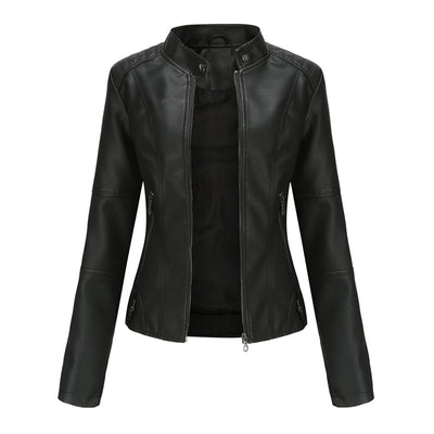 Sleek Zip-Up Jacket | LouLou Couture
