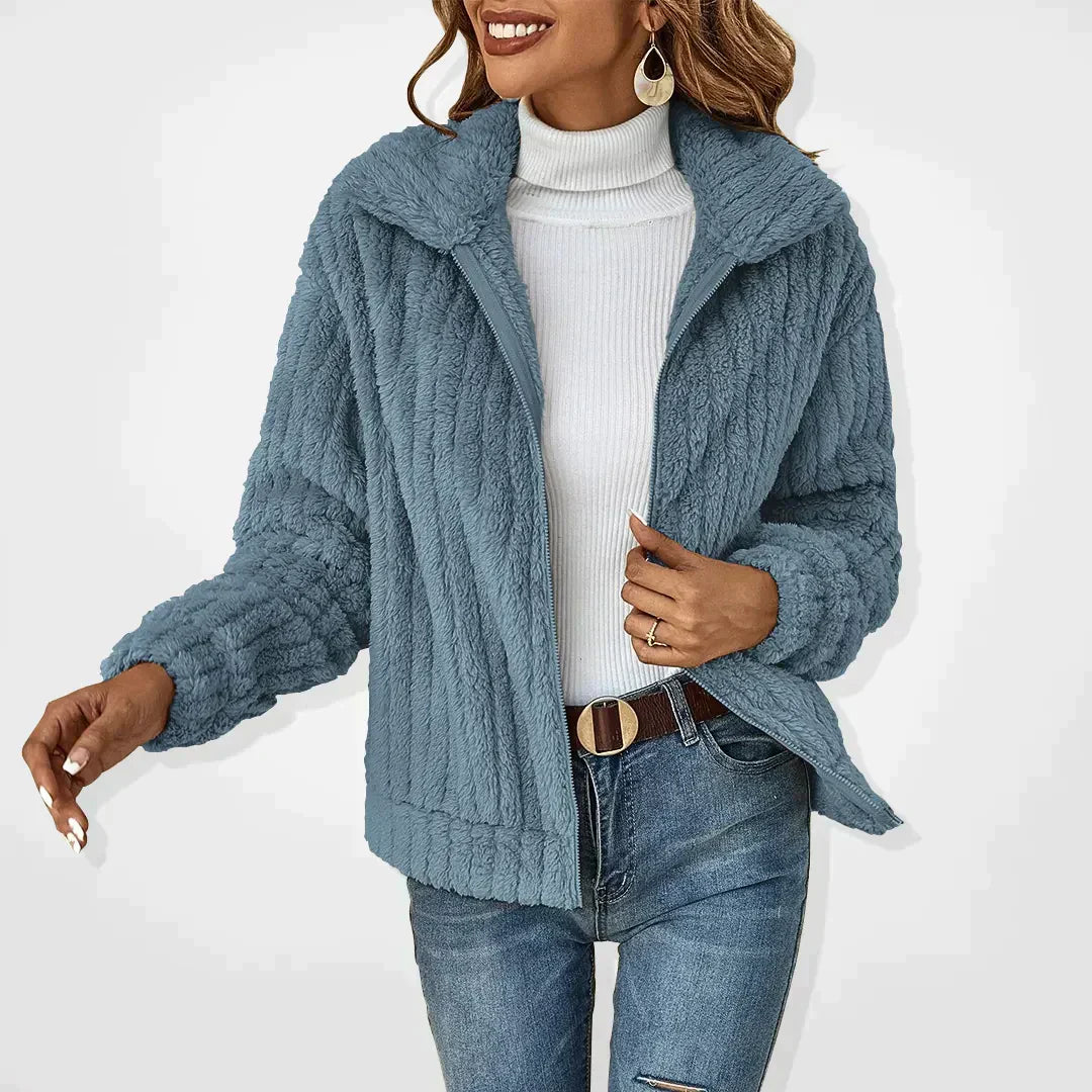 Stylish Sherpa Jacket | LouLou Couture