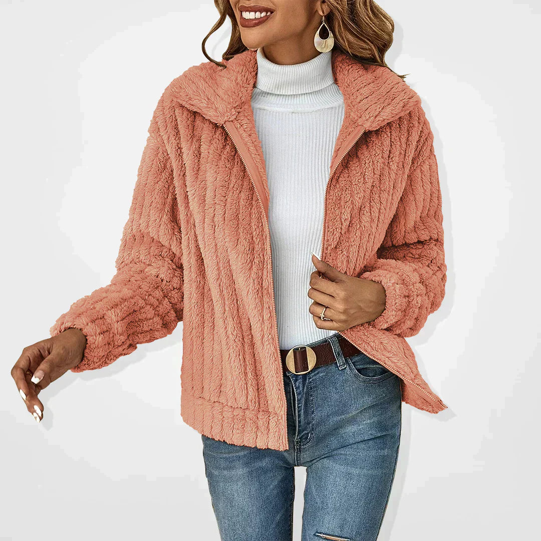 Stylish Sherpa Jacket | LouLou Couture