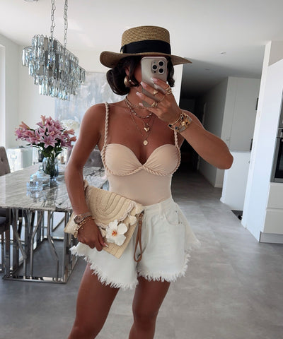 White Essentials Shorts | LouLou Couture