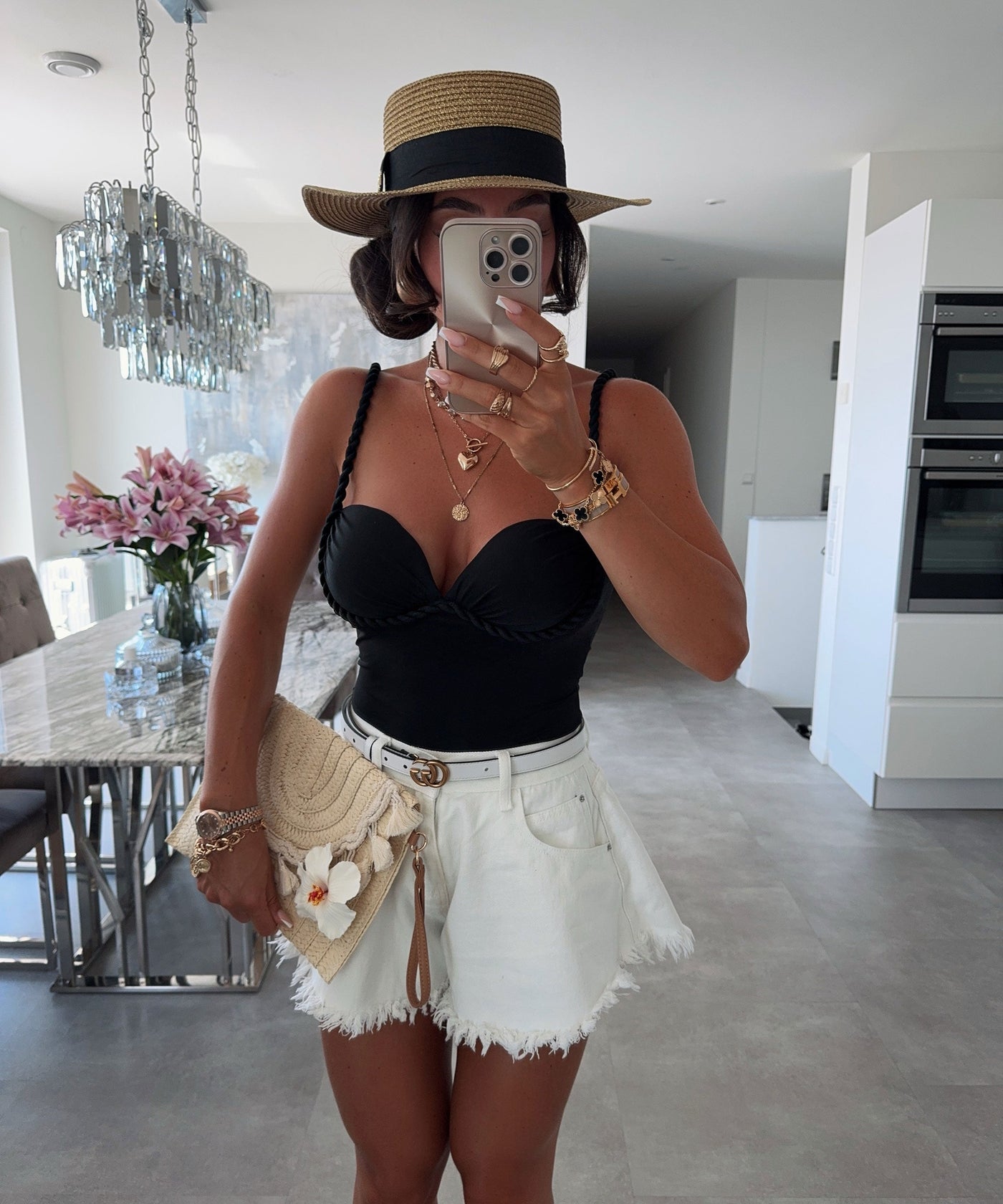White Essentials Shorts | LouLou Couture